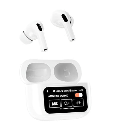 Airpods Pro A9 ANC ENC Double Dark Noise Reduction Bluetooth Wireless Earbuds With Battery Display Touch Control For Android And IOS