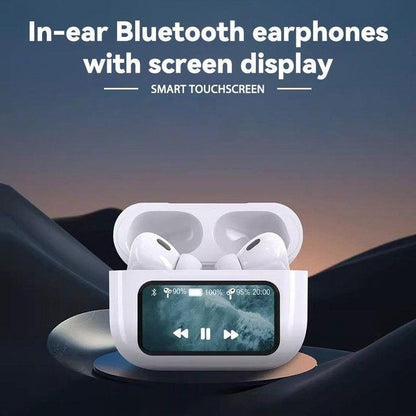 Airpods Pro A9 ANC ENC Double Dark Noise Reduction Bluetooth Wireless Earbuds With Battery Display Touch Control For Android And IOS