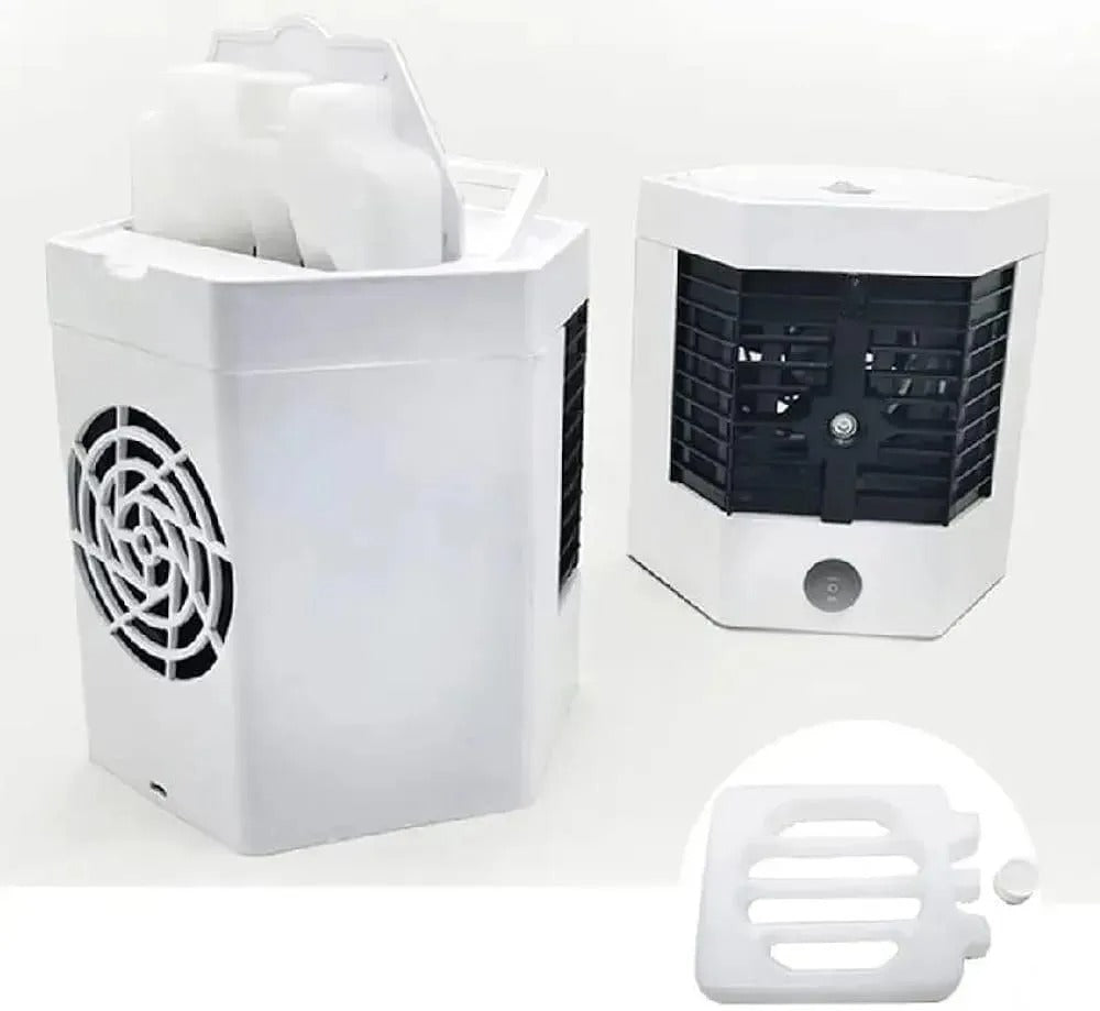(Free Shipping) Portable Mini Air Cooler - White